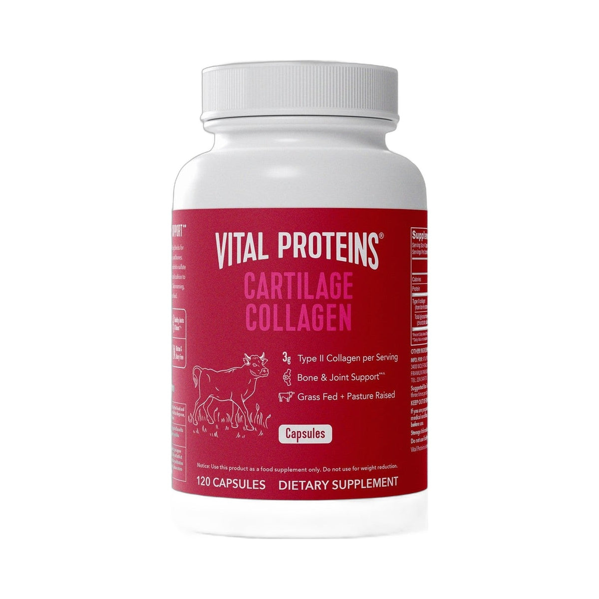 Vital Proteins Colágeno De Cartílago En Cápsulas