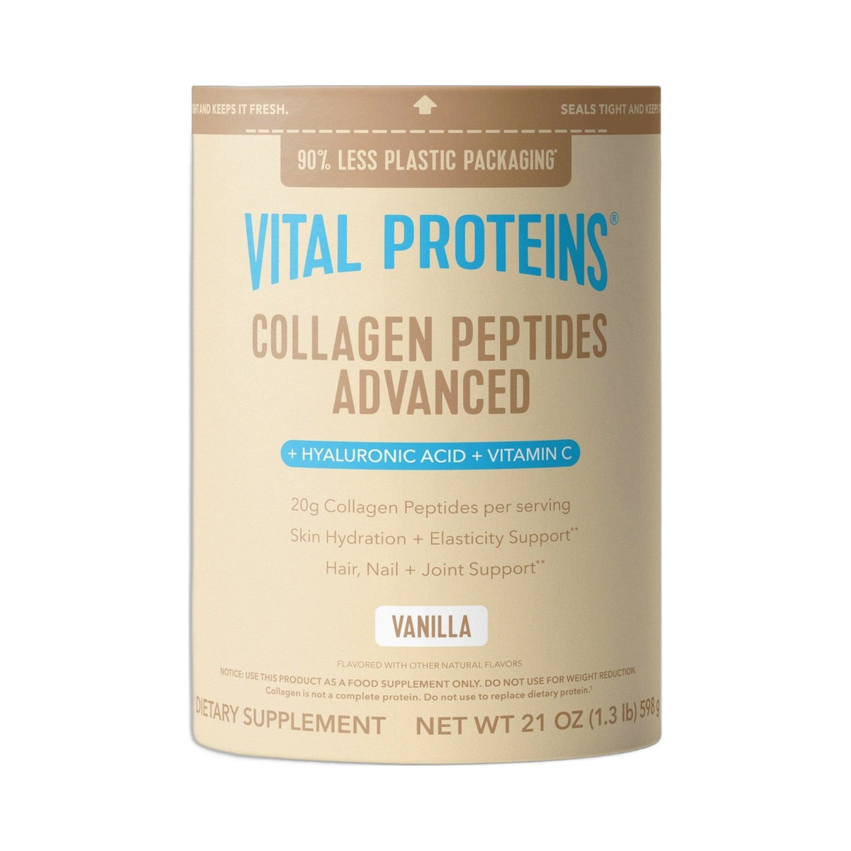 Vital Proteins Péptidos De Colágeno Advanced Vainilla