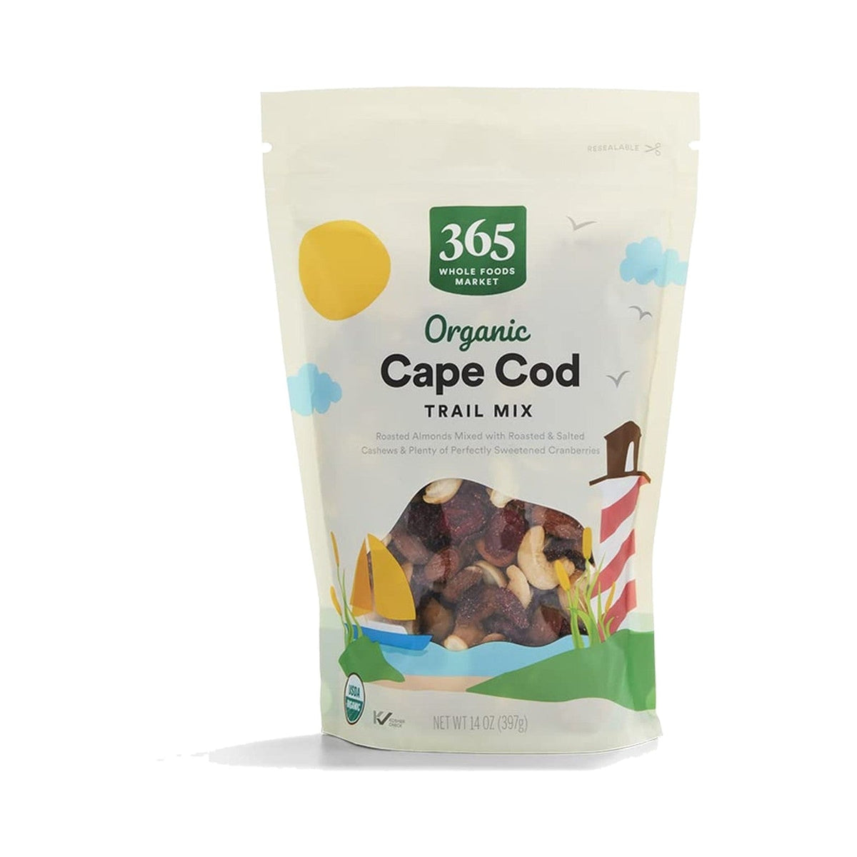 365 Mezcla De Frutos Secos Orgánica Cape Cod 397 g