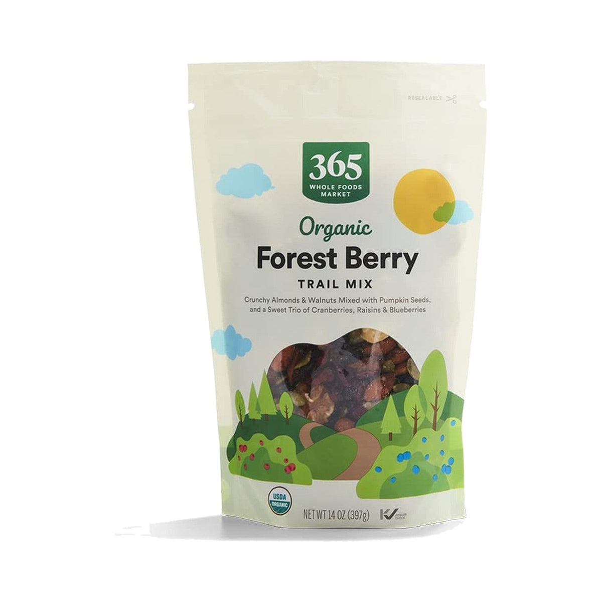365 Mezcla De Frutos Secos Orgánica Forest Berry 397 g
