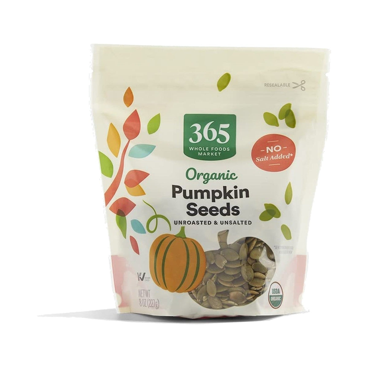 365 Semillas De Calabaza Orgánicas 227 g