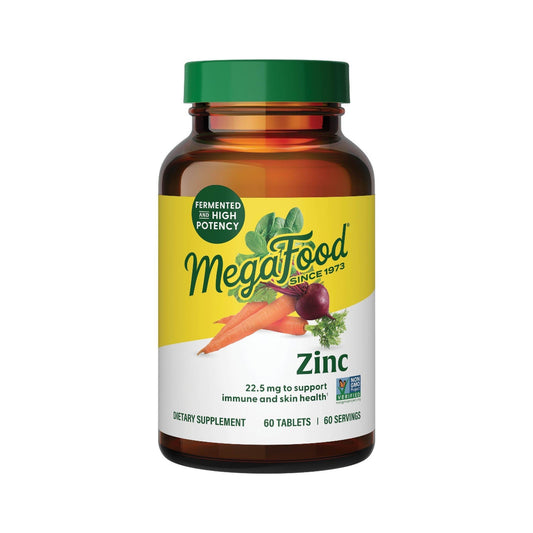 MegaFood Zinc 60 Tabletas