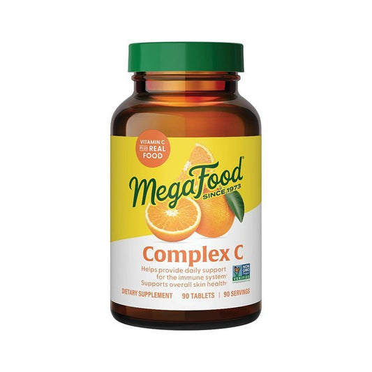 MegaFood Complex C Vitamina C 90 Tabletas