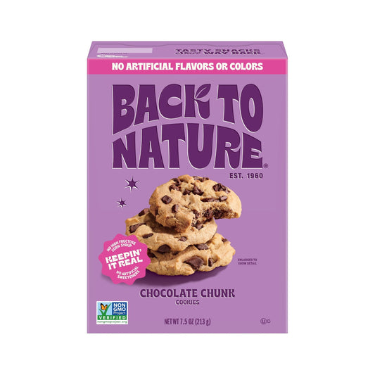 Back to Nature Galletas con Trozos de Chocolate 213 g