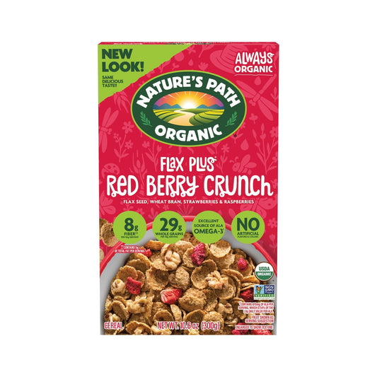 Nature's Path Cereal Orgánico Flax Plus con Frutos Rojos 301 g