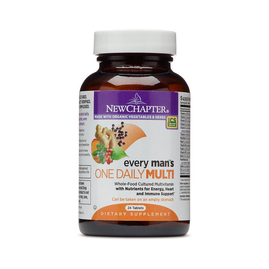 New Chapter Multivitamínico Every Man's One Daily 24 Tabletas