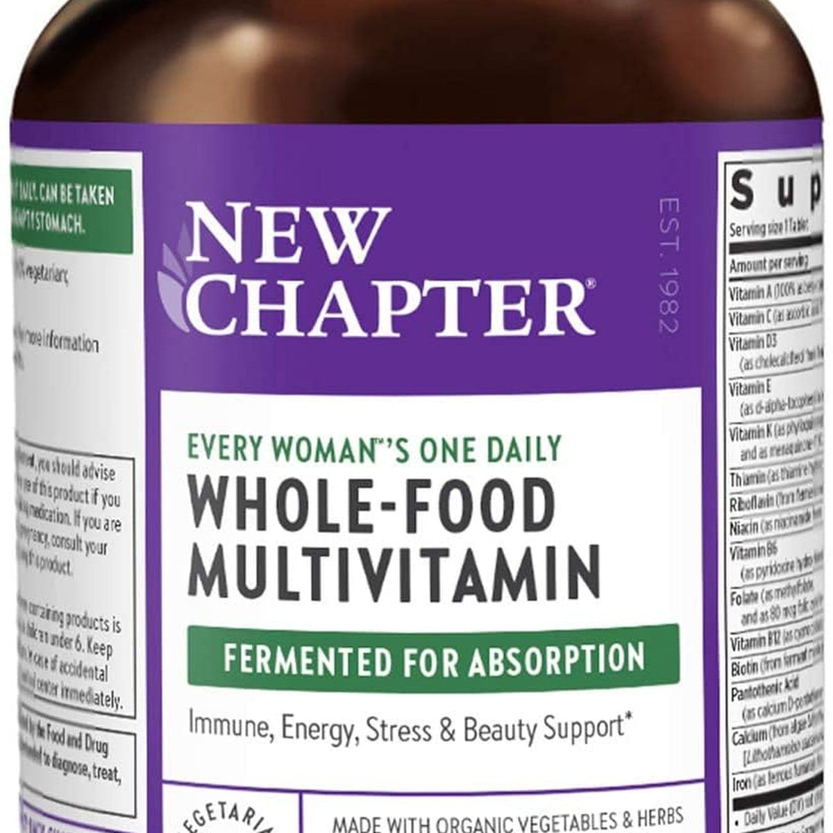 New Chapter Multivitamínico Every Woman's One Daily 24 Tabletas