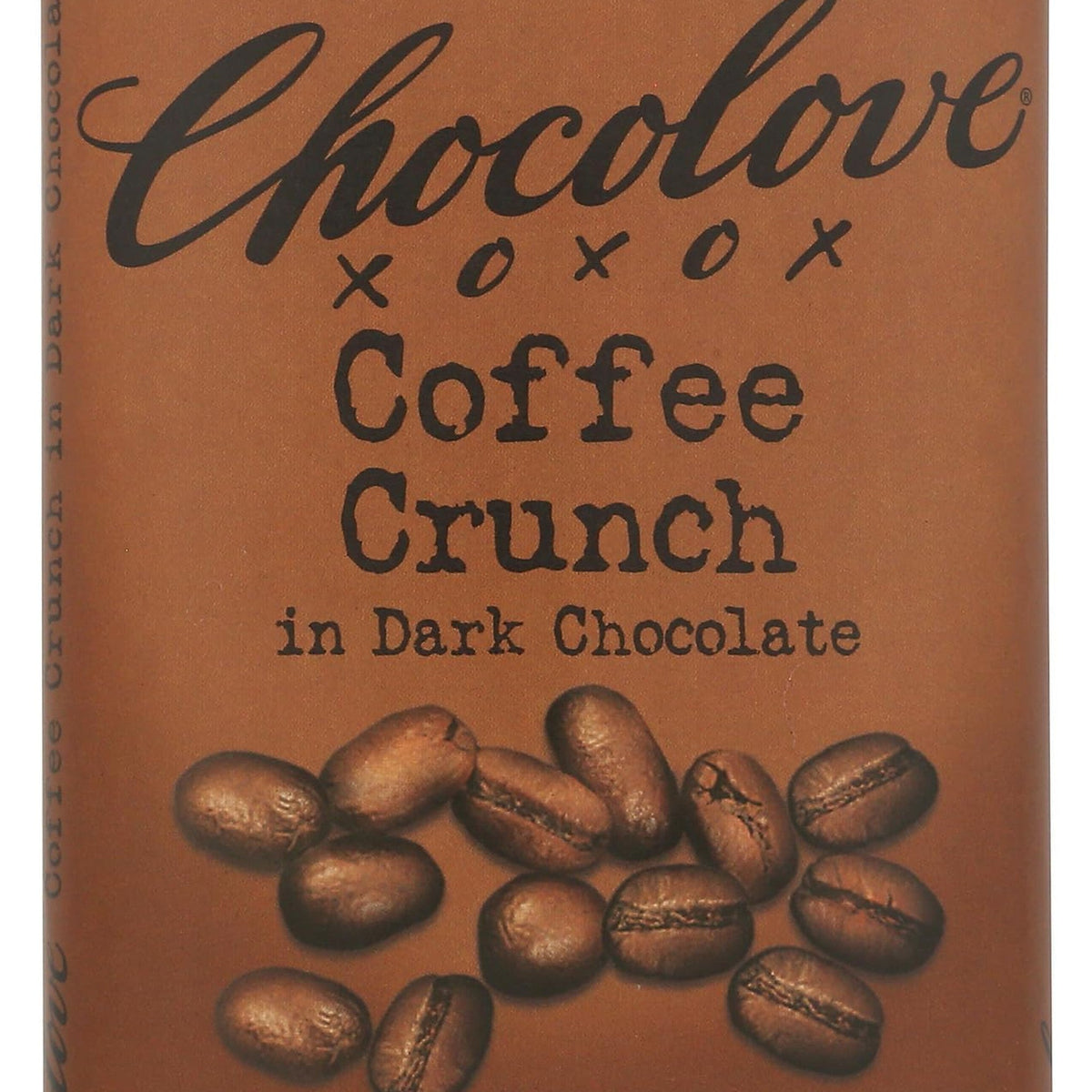 Chocolove Barra de Chocolate Amargo con Café Crujiente 91 g