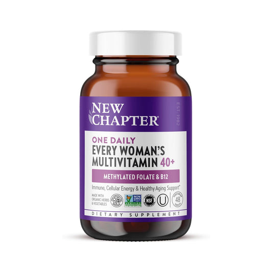 New Chapter Multivitamínico Every Woman One Daily 40+ 48 Tabletas