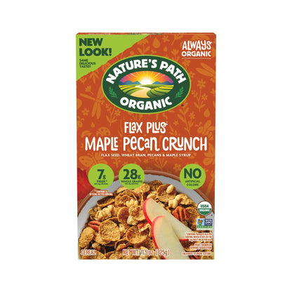 Nature's Path Cereal Orgánico Flax Plus Maple y Nuez Pecana 326 g