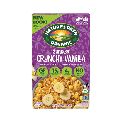 Nature's Path Cereal Orgánico Crunchy Vanilla Sunrise 301 g