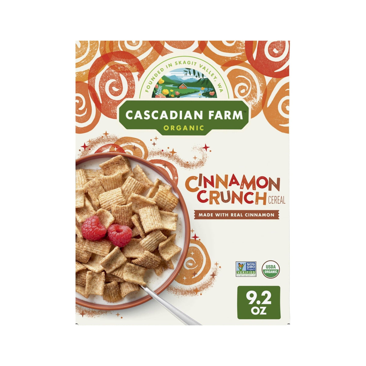 Cascadian Farm Cereal Orgánico Cinnamon Crunch 261 g