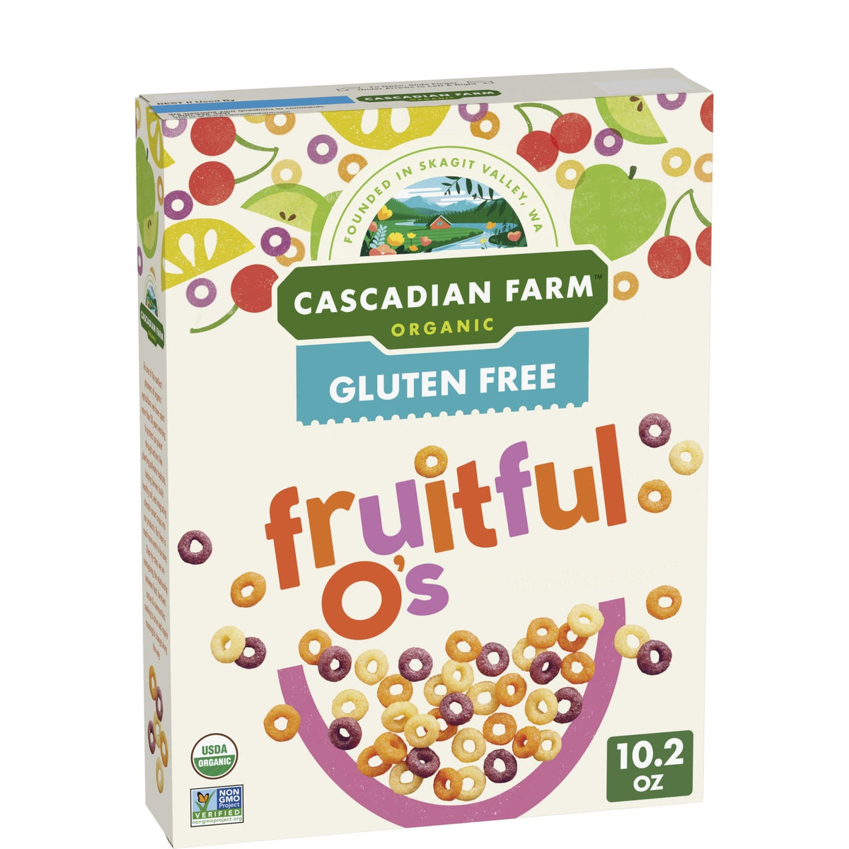 Cascadian Farm Cereal Orgánico de Aritos de Frutas 289 g