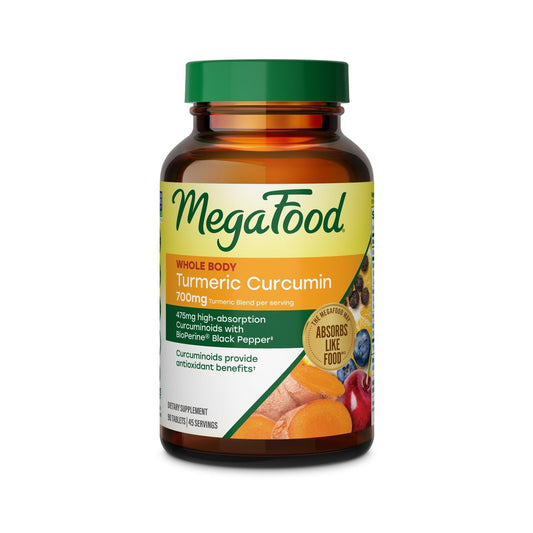 MegaFood Turmeric Strength Cúrcuma 90 Tabletas
