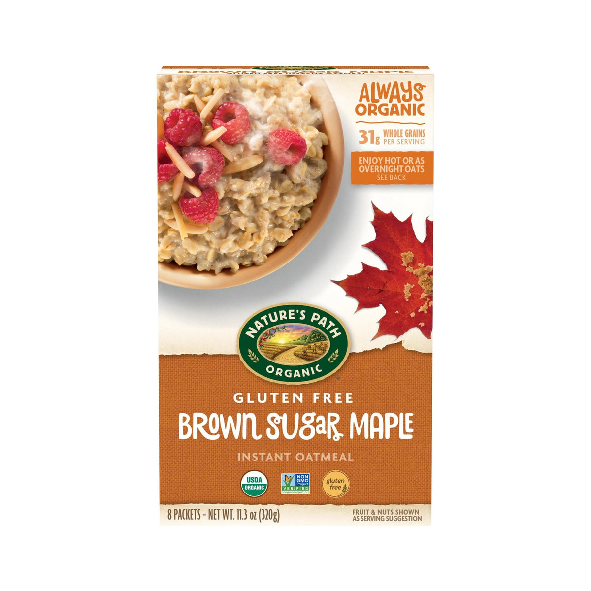 Nature's Path Avena Orgánica Azúcar Morena y Maple 320 g