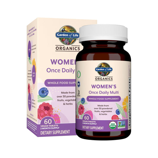 Garden of Life Multivitamínico Orgánico Mujer Una Al Día 60 Tabletas