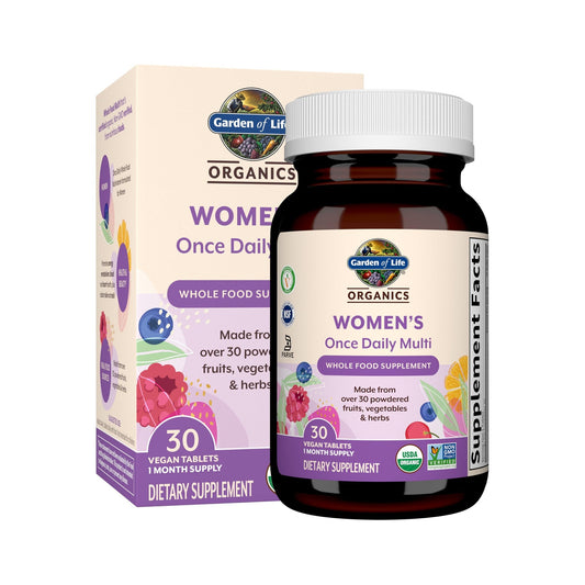 Garden of Life Multivitamínico Orgánico Mujer Una Al Día 30 Tabletas