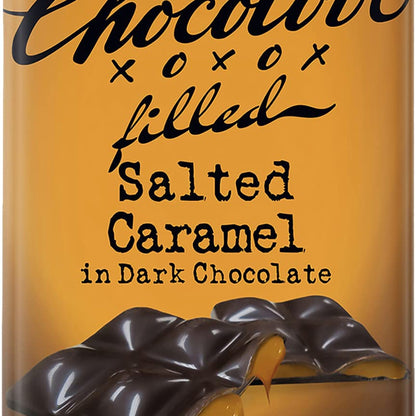 Chocolove Barra de Chocolate Amargo con Caramelo Salado 91 g