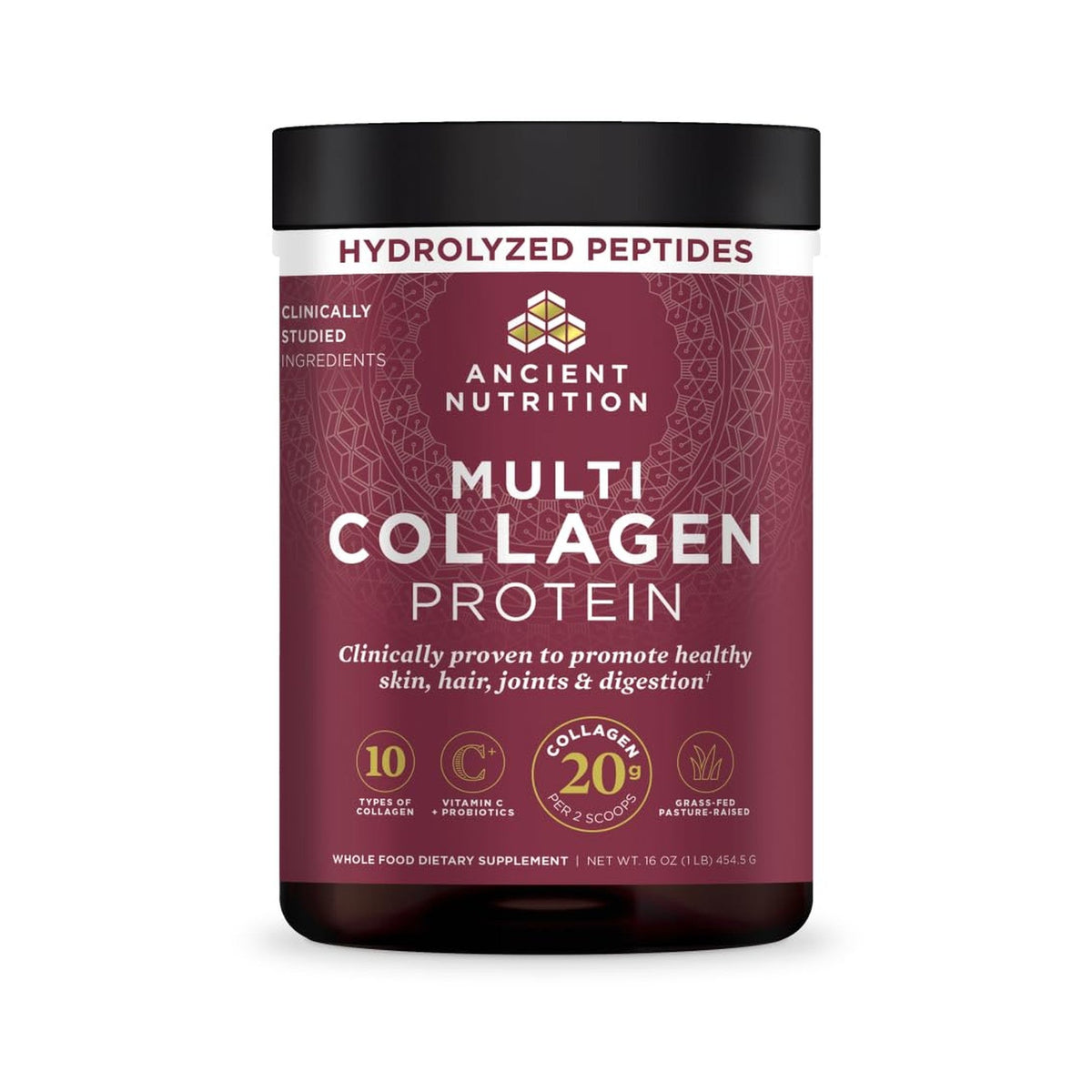 Ancient Nutrition Multi Collagen Complex en Polvo Tamaño Grande 454 g