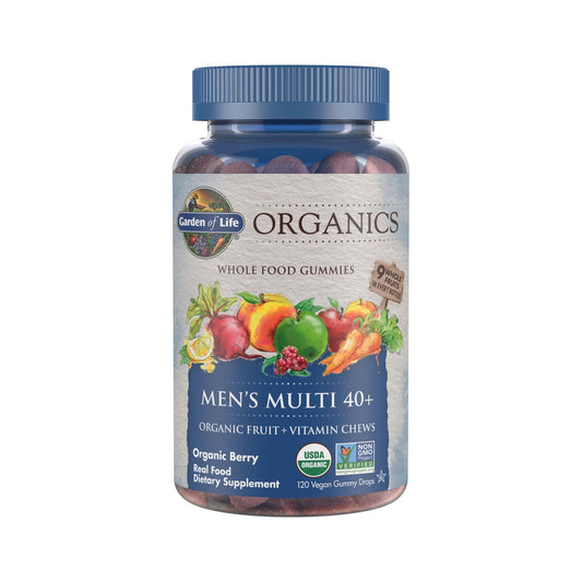 Garden of Life Multivitamínico Orgánico en Gomitas Hombre 40+ 120 Piezas