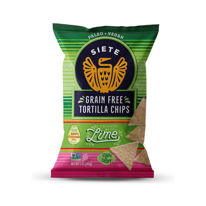 Siete Totopos Sin Granos Sabor Limón 142 g