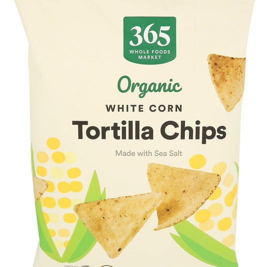 365 Totopos de Maíz Blanco Orgánicos 340 g