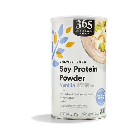 365 Proteína de Soya en Polvo Vainilla Sin Azúcar 442 g