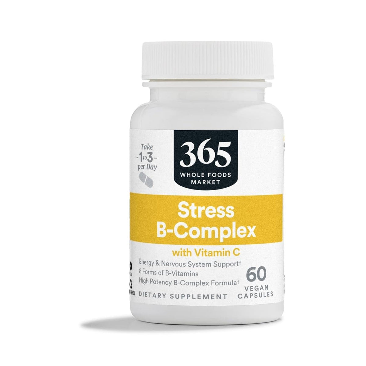 365 Stress B Complex con Vitamina C 60 Tabletas