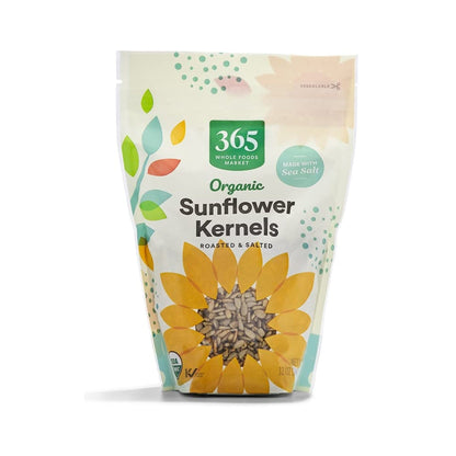 365 Semillas de Girasol Orgánicas Tostadas y Saladas 340 g