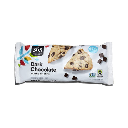 365 Trozos de Chocolate Amargo para Hornear 340 g