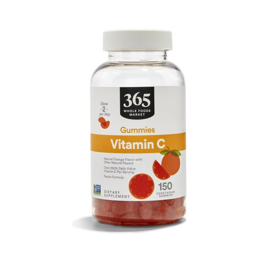 365 Gomitas de Vitamina C Sabor Cítrico 150 Piezas