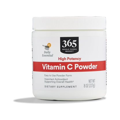 365 Vitamina C en Polvo Alta Potencia 227 g