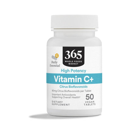 365 Vitamina C 1000 Mg con Bioflavonoides 50 Tabletas
