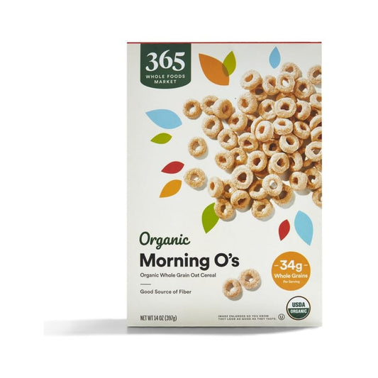365 Cereal Orgánico de Aritos Morning Os 397 g