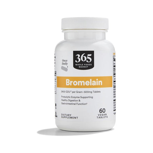 365 Bromelina 60 Cápsulas