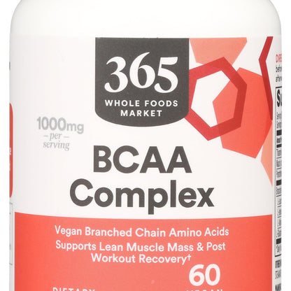 365 Complejo BCAA 60 Cápsulas