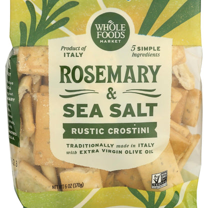 Whole Foods Market Galletas Rústicas Italianas de Romero 170 g