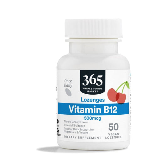 365 Vitamina B12 500 Mcg 50 Pastillas