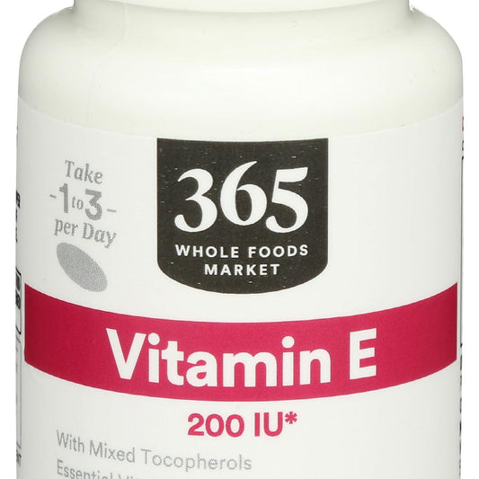 365 Vitamina E 200 UI 120 Cápsulas