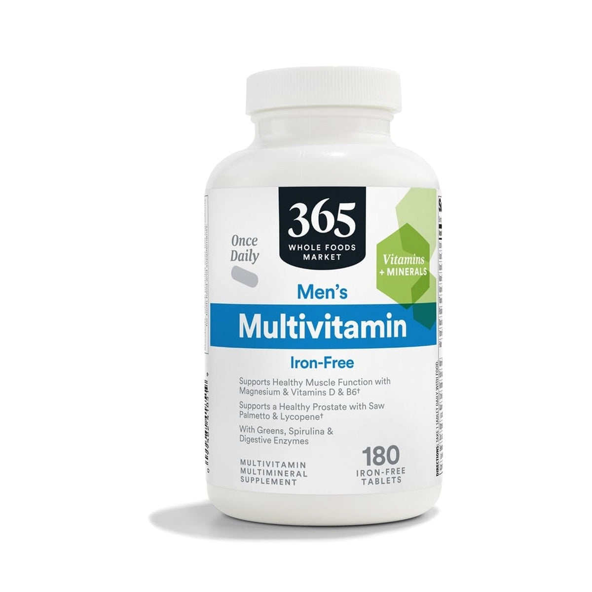 365 Multivitamínico Hombre Una Al Día 180 Tabletas