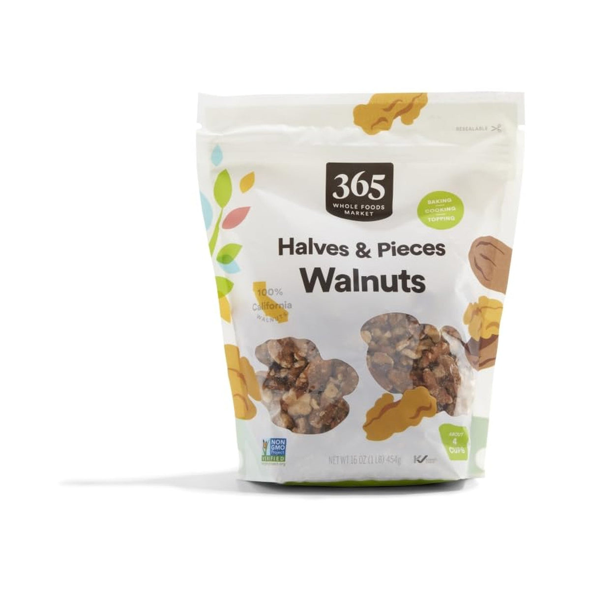 365 Nuez de Castilla en Mitades y Trozos 454 g