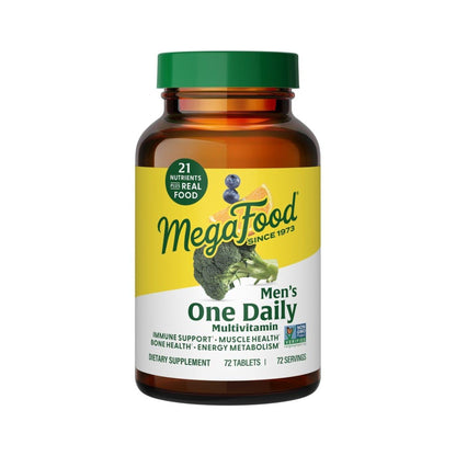 MegaFood Multivitamínico Hombre Una Al Día 72 Tabletas