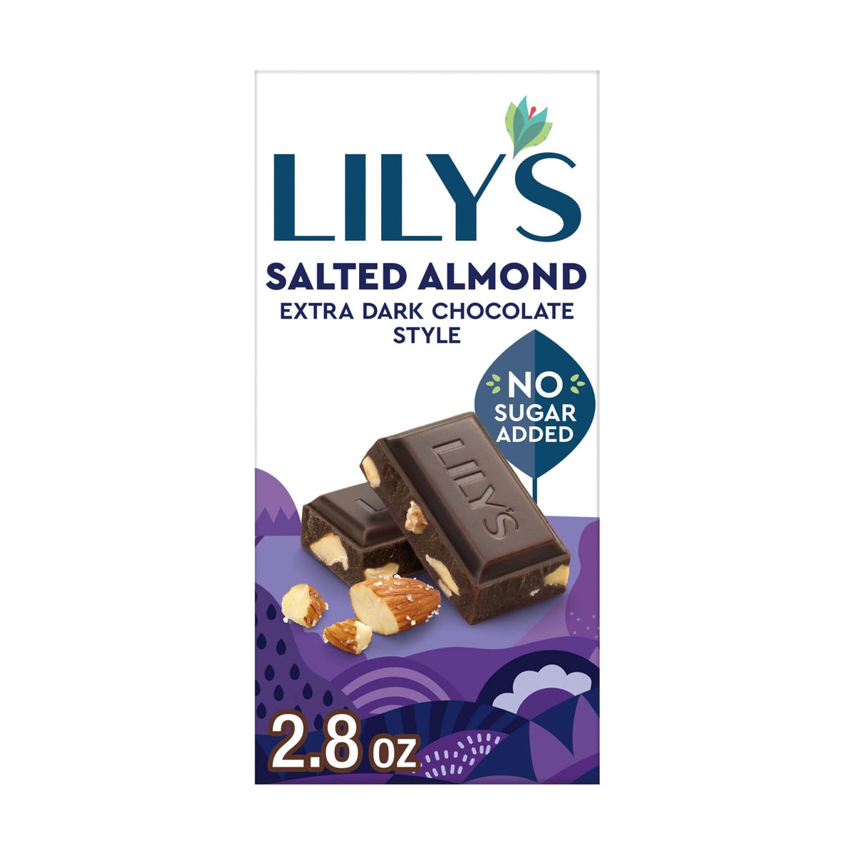 Lily's Barra de Chocolate Amargo 70% con Almendras Saladas 79 g