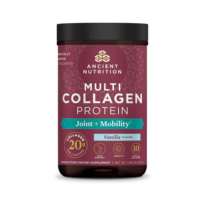 Ancient Nutrition Multi Collagen Protein Articulaciones y Tejidos en Polvo 212 g