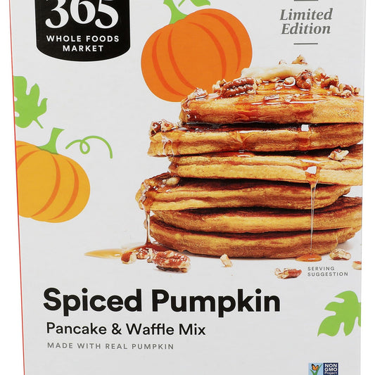 365 Harina para Hot Cakes y Waffles Pumpkin Spice 567 g