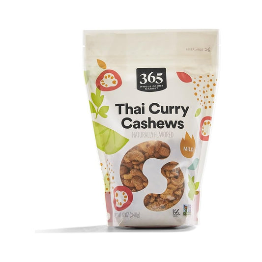 365 Nuez de La India Sabor Curry Tailandés 340 g