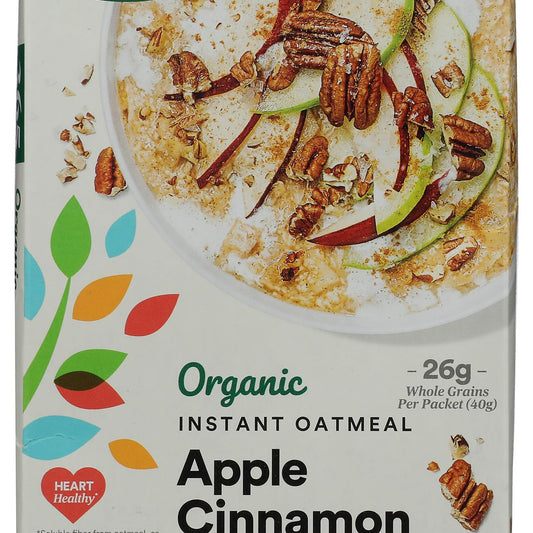 365 Avena Instantánea Orgánica Manzana y Canela 8 Sobres