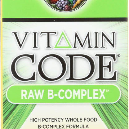 Garden of Life Vitamin Code Raw Complejo B 60 Cápsulas Vegetarianas