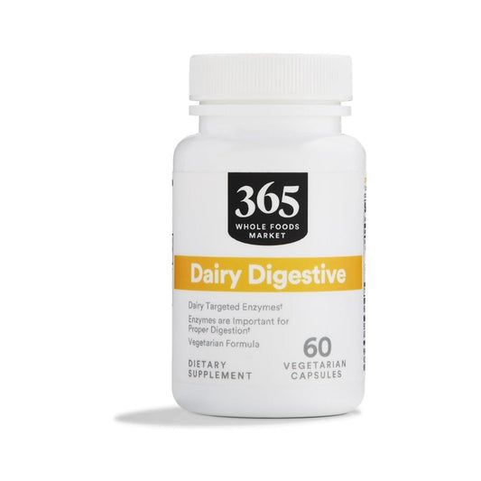 365 Enzimas Digestivas para Lácteos 60 Cápsulas