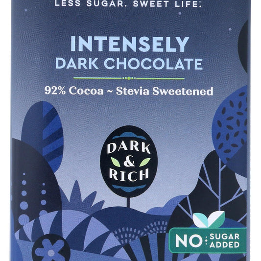Lily's Chocolate Amargo Endulzado con Stevia 79 g